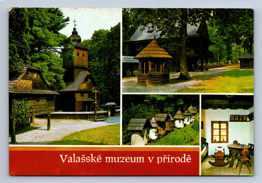 Pohlednice Rožnov pod Radhoštěm - muzeum (JN768)