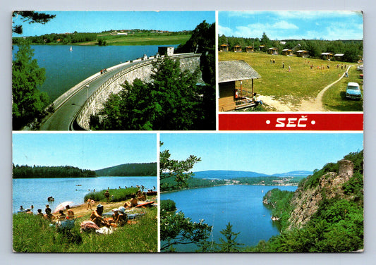 Pohlednice Seč - Sečské přehradní jezero (JN773)