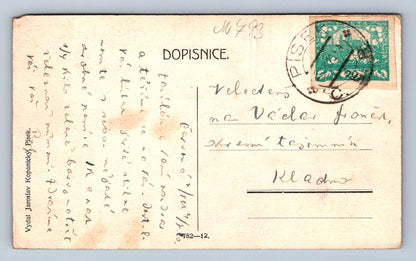 Pohlednice Červená u Písku (JN793)