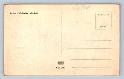 Pohlednice Praha - Václavské nám. (JN798)