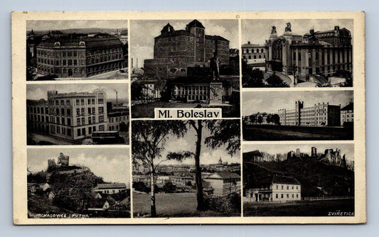 Pohlednice Ml.Boleslav - celkový pohled (JN803)