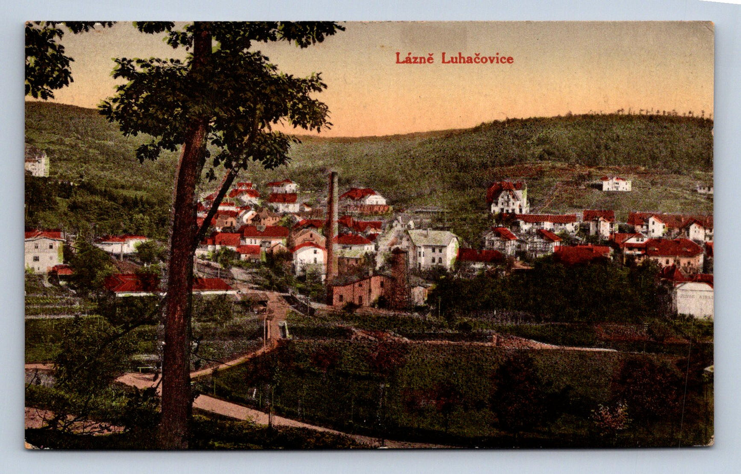Pohlednice Luhačovice - lázně (JN812)