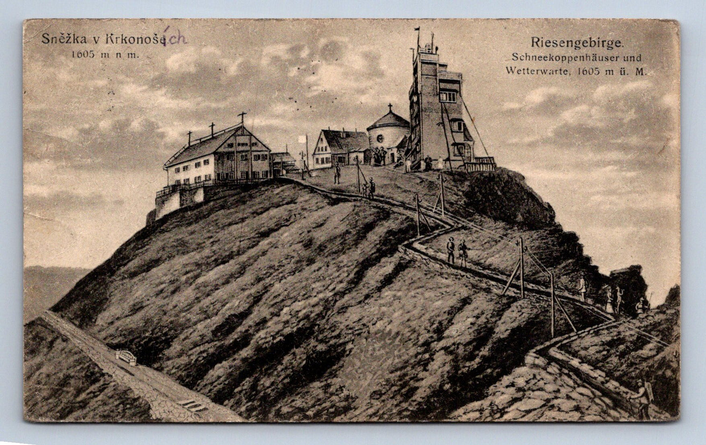 Pohlednice Krkonoše - Sněžka (JN818)