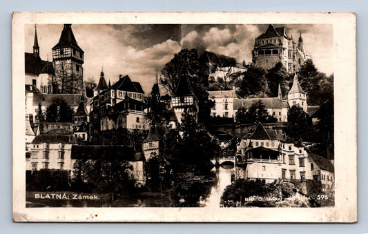 Pohlednice Blatná - zámek (JN822)