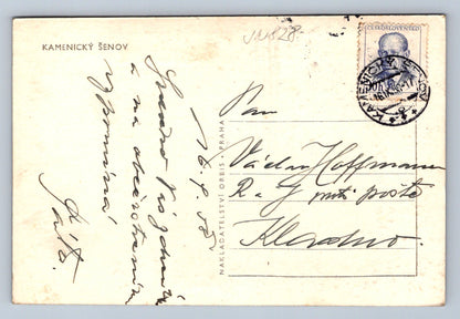 Pohlednice Kamenný Šenov - celkový pohled (JN828)