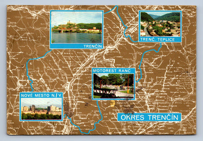 Pohlednice Trenčín - Okres Trenčín (JN843)