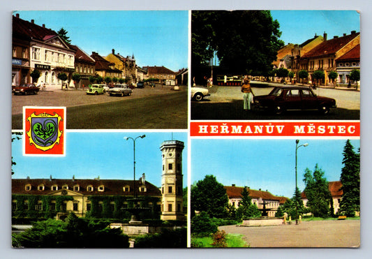 Pohlednice Heřmanův Městec - Nám.Míru (JN851)