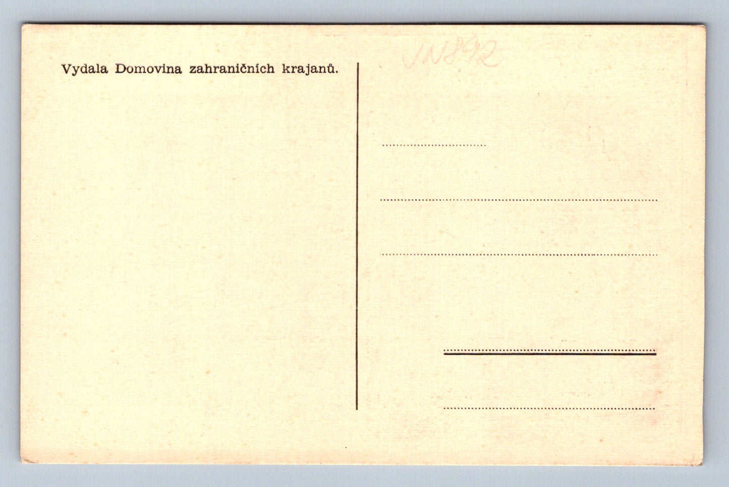Pohlednice Holka modrooká (JN892)