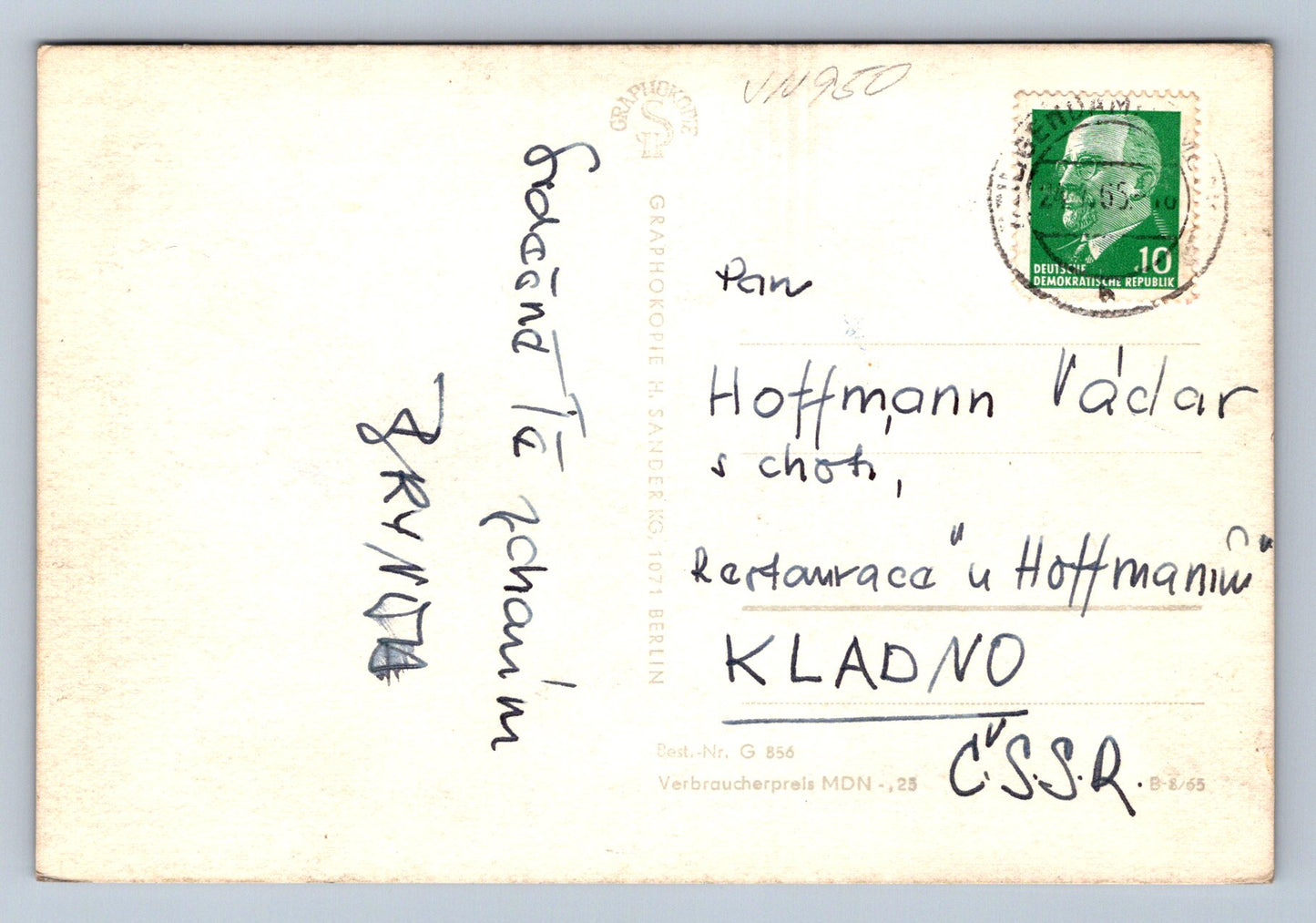 Pohlednice Osteegrüsse (JN950)