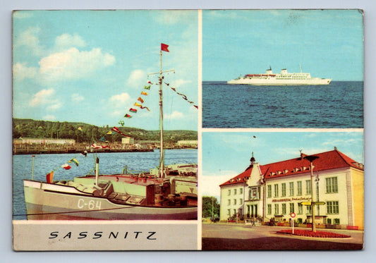 Pohlednice Sassnitz - Im Hafen - Fähre (JN968)