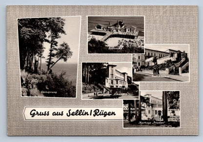 Pohlednice Gruss aus Sellin/Rügen (JN973)