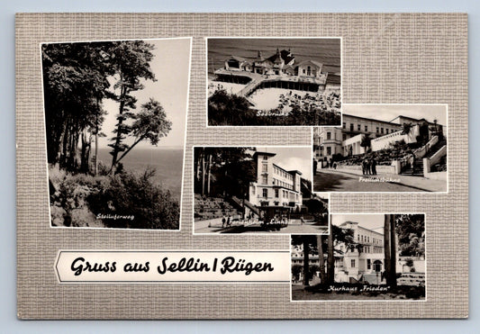 Pohlednice Gruss aus Sellin/Rügen (JN973)