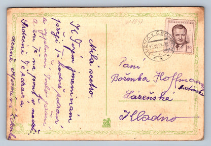 Pohlednice Chalupa u rybníka - Lužná v Čechách (JN1047)