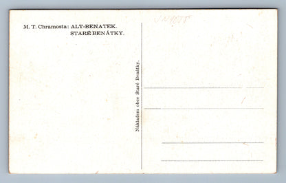 Pohlednice M.T. Chramosta: Alt - Benatek - bez textu (JN1055)