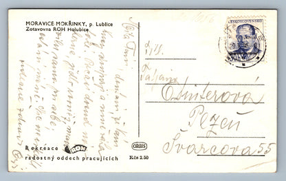 Pohlednice Moravice: Mokřinky, p. Lublice (JN1056)