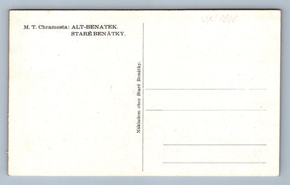 Pohlednice M.T. Chramosta: Alt - Benatek - bez textu (JN1060)