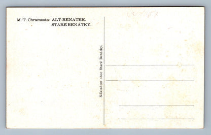 Pohlednice M.T. Chramosta: Alt - Benatek - bez textu (JN1061)