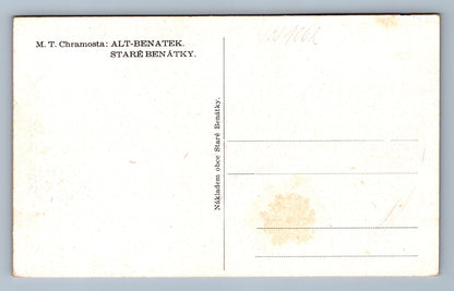 Pohlednice M.T. Chramosta: Alt - Benatek - bez textu (JN1062)