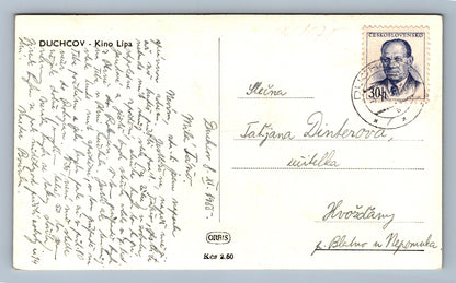 Pohlednice Duchcov - Kino Lípa (JN1075)