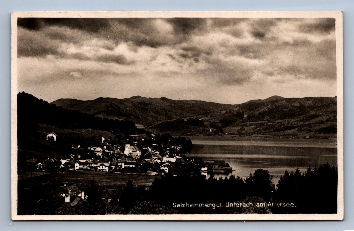 Pohlednice Salzkammergut, Unterach am Attersee (JN1077)