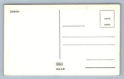 Pohlednice Zbiroh - letecký pohled (JN1081)