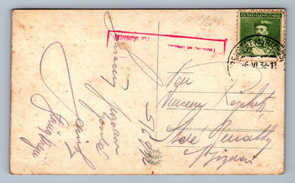 Pohlednice Pustavně s útulnou - Dr. E. Parmy Tanečnica (JN1104)