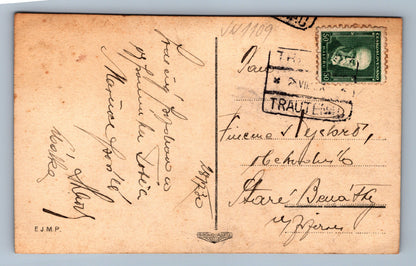 Pohlednice Sněžka - Černobílá E.J.M.P. (JN1109)