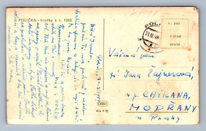 Pohlednice Polička - Hradby z r. 1265 (JN1118)