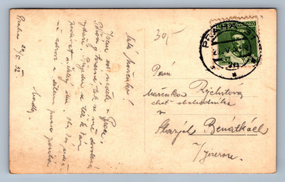 Pohlednice Praha - Chrám sv. Víta - Černobílá pohlednice (JN1120)