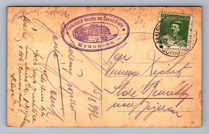 Pohlednice Sokolská bouda na Černé Hoře 1300 n.m. (JN1123)