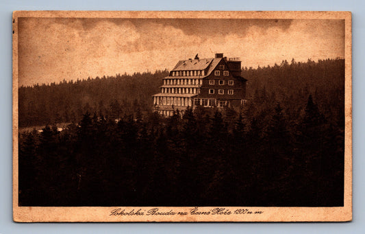 Pohlednice Sokolská bouda na Černé Hoře 1300 n.m. (JN1123)