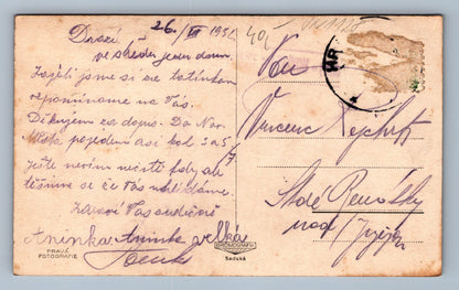 Pohlednice Lázně Teplice u Hranic - Promenáda s pramenem (JN1128)