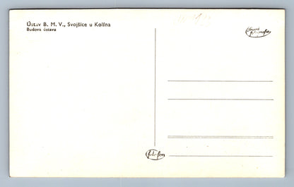 Pohlednice Ústav B.M.V., Svojšice u Kolína (JN1133)