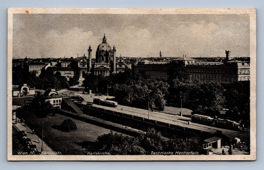 Pohlednice Wien IV. Karlsplatz (JN1153)