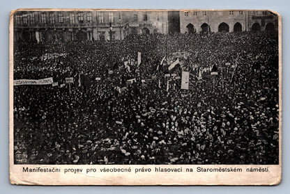 Pohlednice Manifest Praha (JN1159)