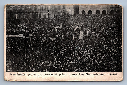 Pohlednice Manifest Praha (JN1159)