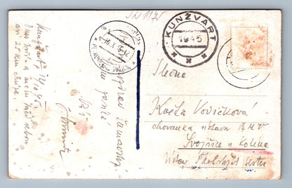 Pohlednice Kunžvart fialový škrtanec (JN1175)
