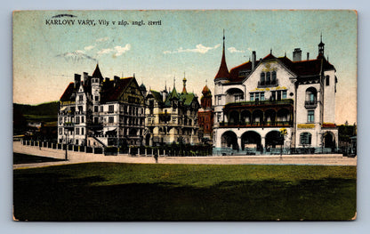 Pohlednice Karlovy Vary Vily (JN1181)