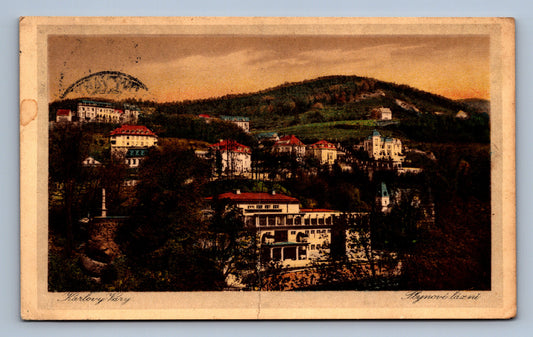 Pohlednice Karlovy Vary Plynové lázně (JN1183)