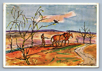 Pohlednice Veselé Velikonoce Sedláček (JN1265)