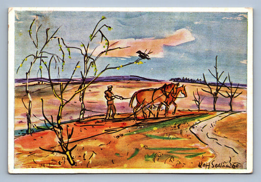 Pohlednice Veselé Velikonoce Sedláček (JN1265)