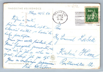 Pohlednice Radostné Velikonoce kreba Vl. Rady (JN1292)