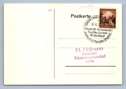 Pohlednice M.Hofmann fialové razítko (JN1324)