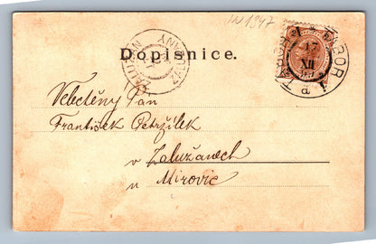 Pohlednice Pozdrav z Tábora (JN1347)