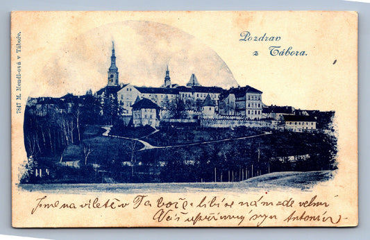 Pohlednice Pozdrav z Tábora (JN1347)