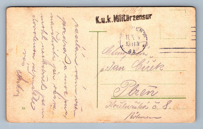 Pohlednice Wien Praterstern polní pošta (JN1369)