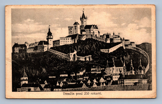Pohlednice Trenčin pred 250 rokami (JN1445)