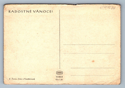 Pohlednice Radostné Vánoce (JN1506)
