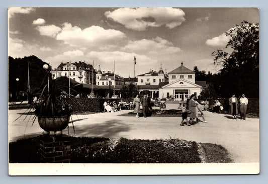 Pohlednice Františkovy Lázně Náměstí míru (JN1636)