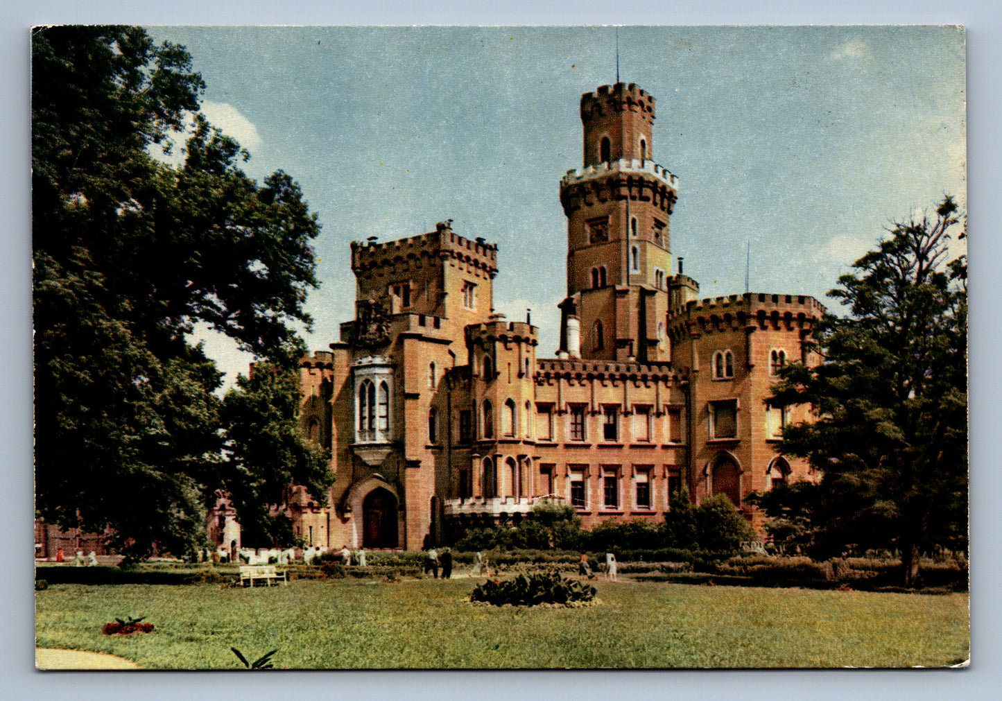 Postcard HLUBOKÁ NAD VLTAVOU CASTLE (x17314)